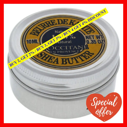 100 Percent Pure Shea Butter By Loccitane For Unisex - 0.35 Oz Body Care