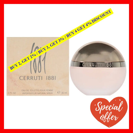 1881 By Nino Cerruti For Women - 1 Oz Edt Spray