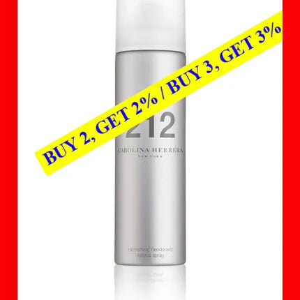 212 5 Oz Deodorant Spray For Women