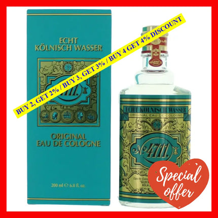 4711 By Muelhens 6.8 Oz Eau De Cologne Splash Unisex