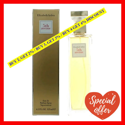 5Th Avenue By Elizabeth Arden 4.2 Oz Eau De Parfum Spray For Women