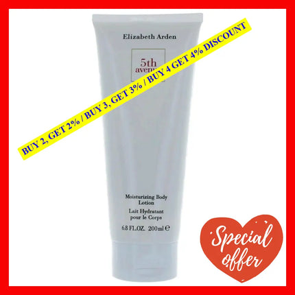 5Th Avenue By Elizabeth Arden 6.8 Oz Moisturizing Body Lotion For Women