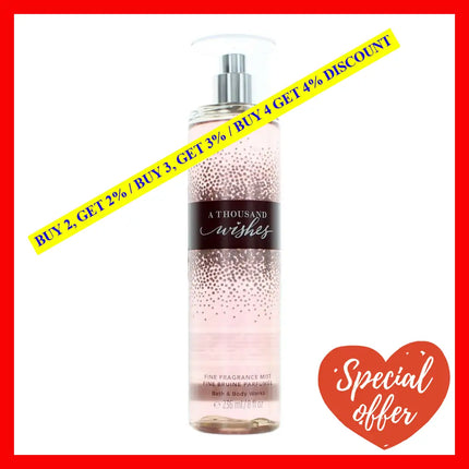 A Thousand Wishes By Bath & Body Works 8 Oz Fragrance Mist For Women