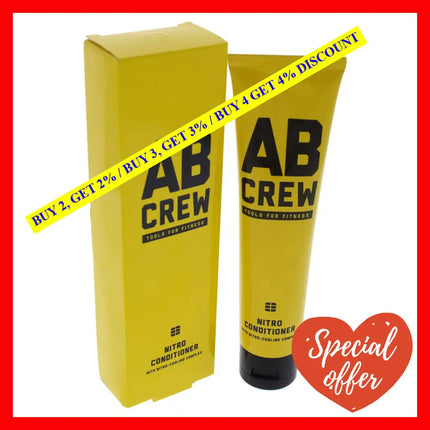 Ab Crew Nitro Conditioner By For Men - 4 Oz