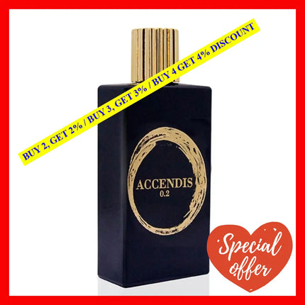 Accendis 0.2 Eau De Parfum Unisex 3.4 Oz / 100 Ml