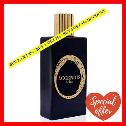 Accendis Aclus Eau De Parfumand Unisex 3.4 Oz / 100 Ml