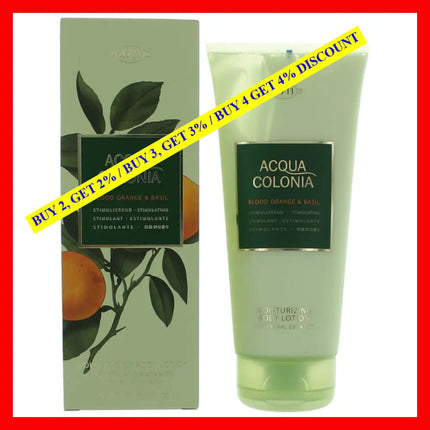 Acqua Colonia Blood Orange & Basil By 4711 6.8 Oz Body Lotion For Unisex