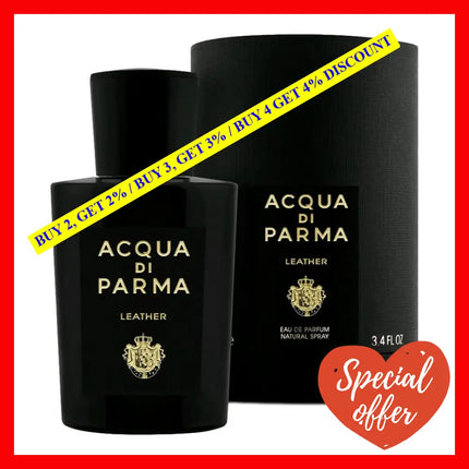 Acqua Di Parma Leather By 3.4 Oz Eau De Parfum Spray For Unisex