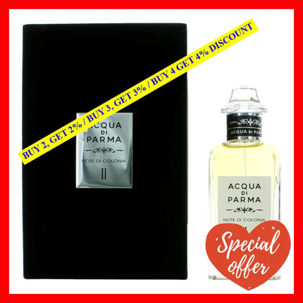 Acqua Di Parma Note Colonia Ii By 5 Oz Eau De Cologne Spray For Unisex