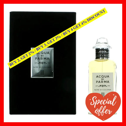 Acqua Di Parma Note Colonia Iii By 5 Oz Eau De Cologne Spray For Unisex