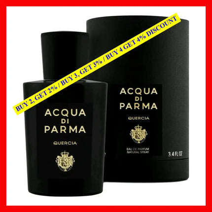 Acqua Di Parma Quercia By 3.4 Oz Eau De Parfum Spray For Unisex