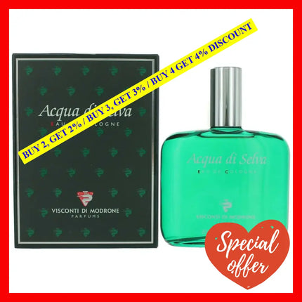 Acqua Di Selva By Visconti Modrone 6.8 Oz Eau De Cologne Splash For Men