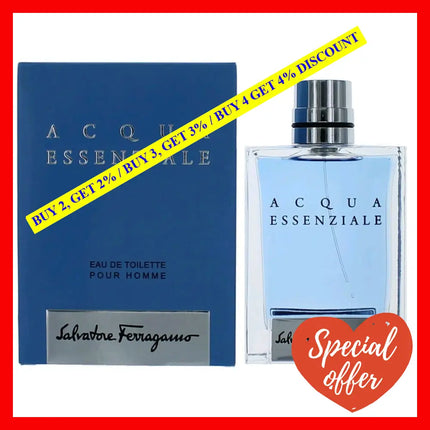 Acqua Essenziale By Salvatore Ferragamo 3.4 Oz Eau De Toilette Spray For Men