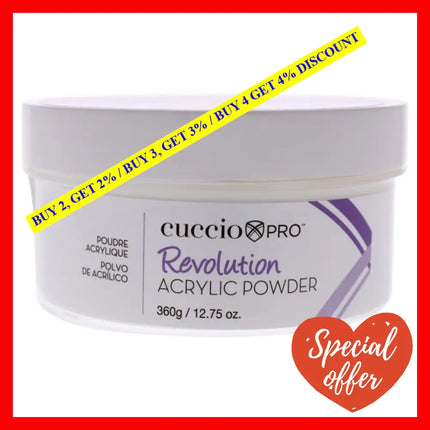 Acrylic Powder - White By Cuccio Pro For Women 12.75 Oz