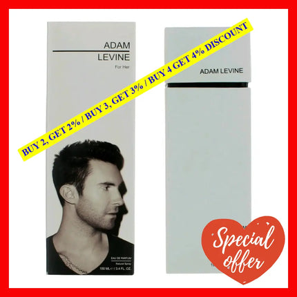 Adam Levine By 3.4 Oz Eau De Parfum Spray For Women