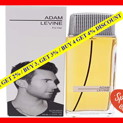 Adam Levine By For Women - 3.4 Oz Edp Spray