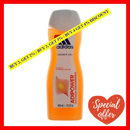 Adidas Adipower By 13.5 Oz Shower Gel For Women