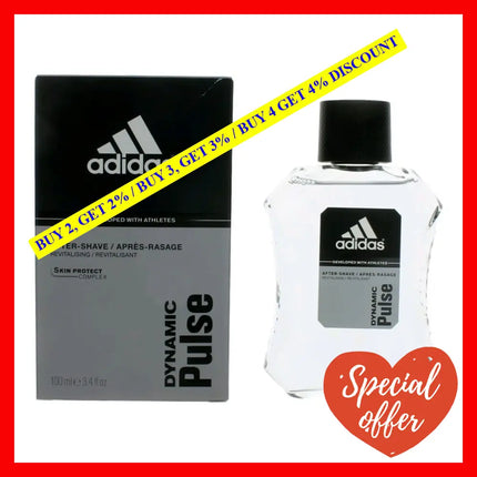 Adidas Dynamic Pulse By 3.4 Oz After Shave For Men