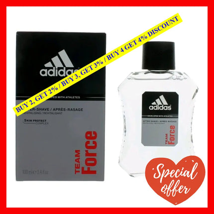 Adidas Team Force By 3.4 Oz After Shave For Men