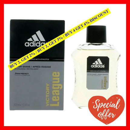 Adidas Victory League By 3.4 Oz After Shave For Men