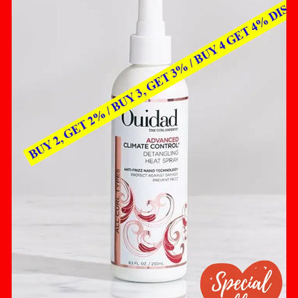 Advanced Climate Control Detangling Heat Spray By Ouidad For Unisex - 8.5 Oz Hair