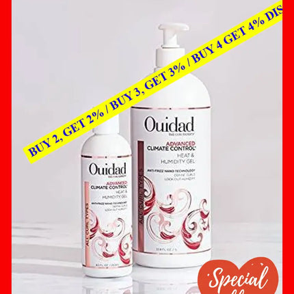 Advanced Climate Control Heat And Humidity Gel - Anti Frizz By Ouidad For Unisex 33.8 Oz