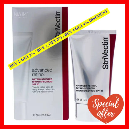 Advanced Retinol Day Moisturizer Spf 30 By Strivectin For Unisex - 1.7 Oz