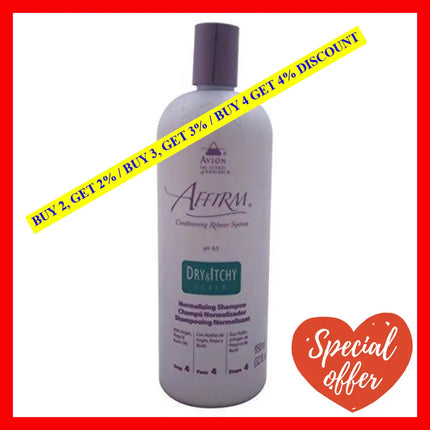 Affirm Dry Itchy Scalp Normalizing Shampoo By Avlon For Unisex - 32 Oz