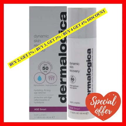 Age Smart Dynamic Skin Recovery Spf 50 By Dermalogica For Unisex - 1.7 Oz Treatment