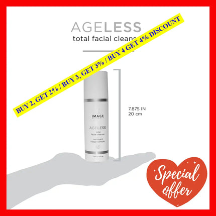 Ageless Total Facial Cleanser By Image For Unisex - 6 Oz