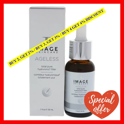 Ageless Total Pure Hyaluronic Filler By Image For Unisex - 1 Oz Moisturizer