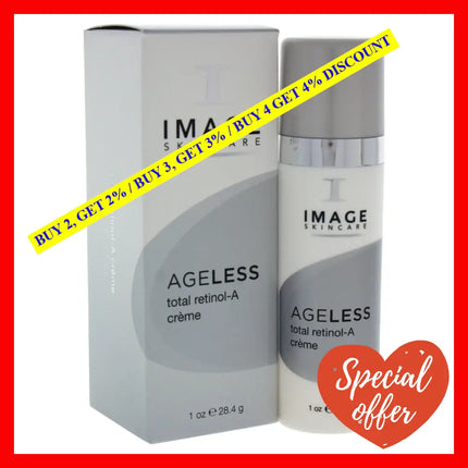 Ageless Total Retinol-A Creme By Image For Unisex - 1 Oz Cream