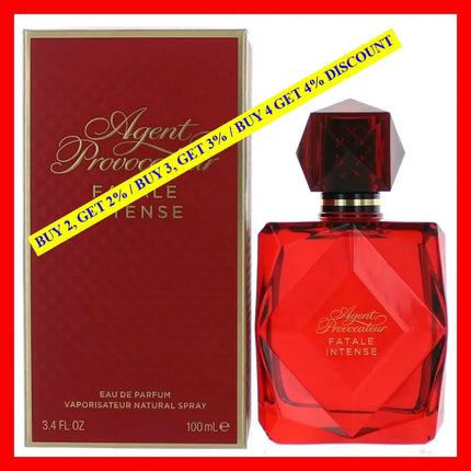 Agent Provocateur Fatale Intense By 3.4 Oz Eau De Parfum Spray For Women