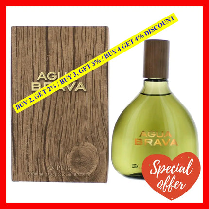 Agua Brava By Antonio Puig 6.7 Oz Eau De Cologne Splash For Men