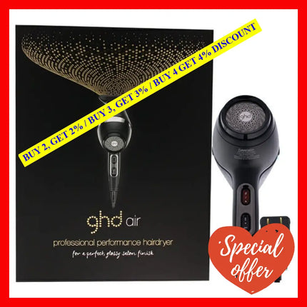 Air Professional Performance Hairdryer - Black By Ghd For Unisex 1 Pc Hair Dryer