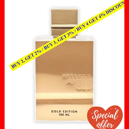 Al Haramain Amber Oud Gold Edition Edp Spray 120 Ml - 6291100130498