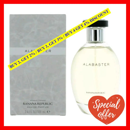 Alabaster By Banana Republic 3.4 Oz Eau De Parfum Spray For Women