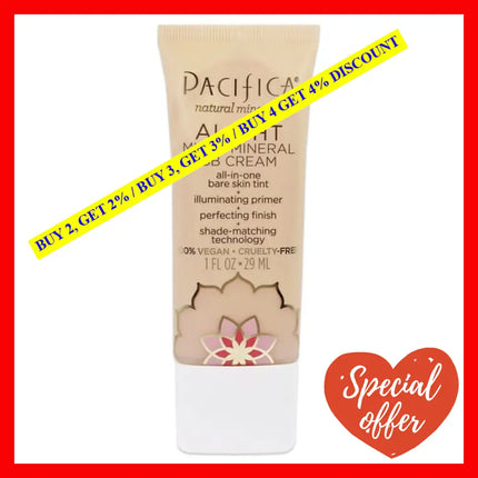 Alight Multi-Mineral Bb Cream - 11 Light By Pacifica For Women 1 Oz Makeup