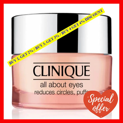 All About Eyes Rich By Clinique For Women - 0.5 Oz Eye Cream