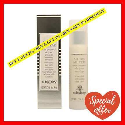 All Day Year Essential Anti-Aging Care By Sisley For Unisex - 1.6 Oz Cream