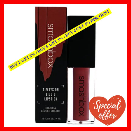 Always On Liquid Lipstick - Babe Alert By Smashbox For Women 0.13 Oz