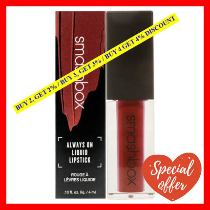 Always On Liquid Lipstick - Miss Conduct By Smashbox For Women 0.13 Oz