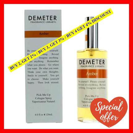 Amber By Demeter 4 Oz Cologne Spray For Women