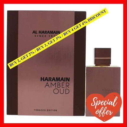 Amber Oud Tobacco Edition By Al Haramain For Unisex - 2 Oz Edp Spray