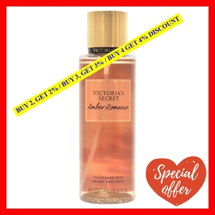 Amber Romance By Victorias Secret For Women - 8.4 Oz Fragrance Mist