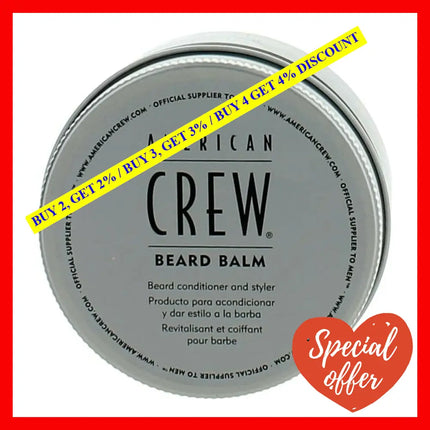 American Crew Beard Balm By 2.1 Oz Conditioner