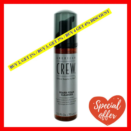 American Crew Beard Foam Cleanser By 2.3 Oz