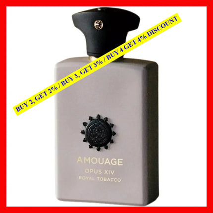 Amouage Opus Xiv Royal Tobacco Eau De Parfum Unisex 3.4 Oz / 100 Ml