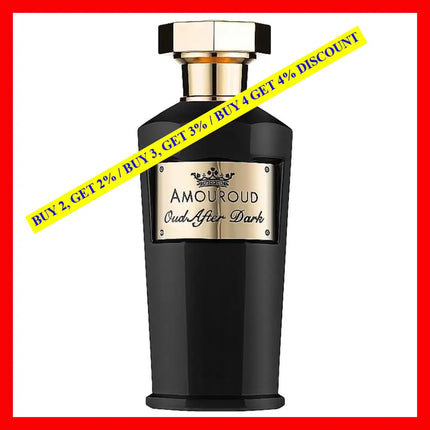 Amouroud Oud After Dark Eau De Parfum Unisex 3.4 Oz / 100 Ml