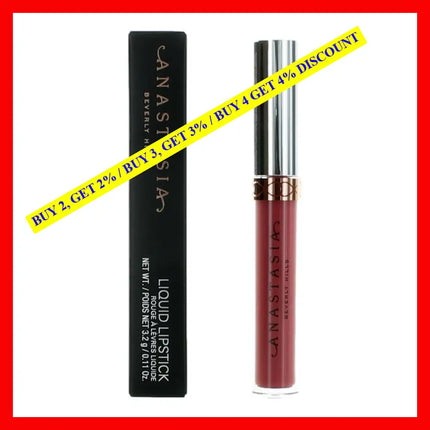 Anastasia Liquid Lipstick By Beverly Hills.11 Oz - Kathryn